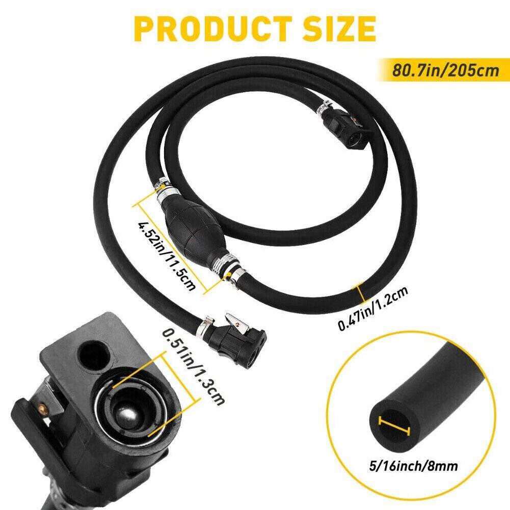 Universal Fuel Line 5/16" Hose Gas Hose Marine Line For Yamaha Boat 8mm Boat Marine Motor Engine Outboard Fuel Desiel Line Hose
