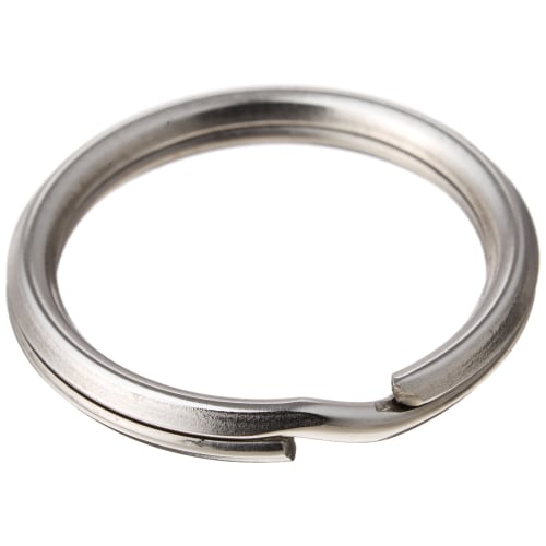 Nissa Chain Stainless Steel Key Rings, 20mm, 4kg Load Capacity, Pack of 15, P-858