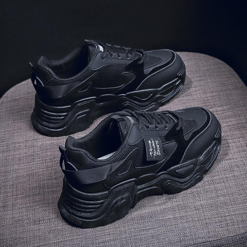 Ins New Dad Shoes 22 Spring Student Sports Shoes Street Shot Casual Heightening Shoes K1