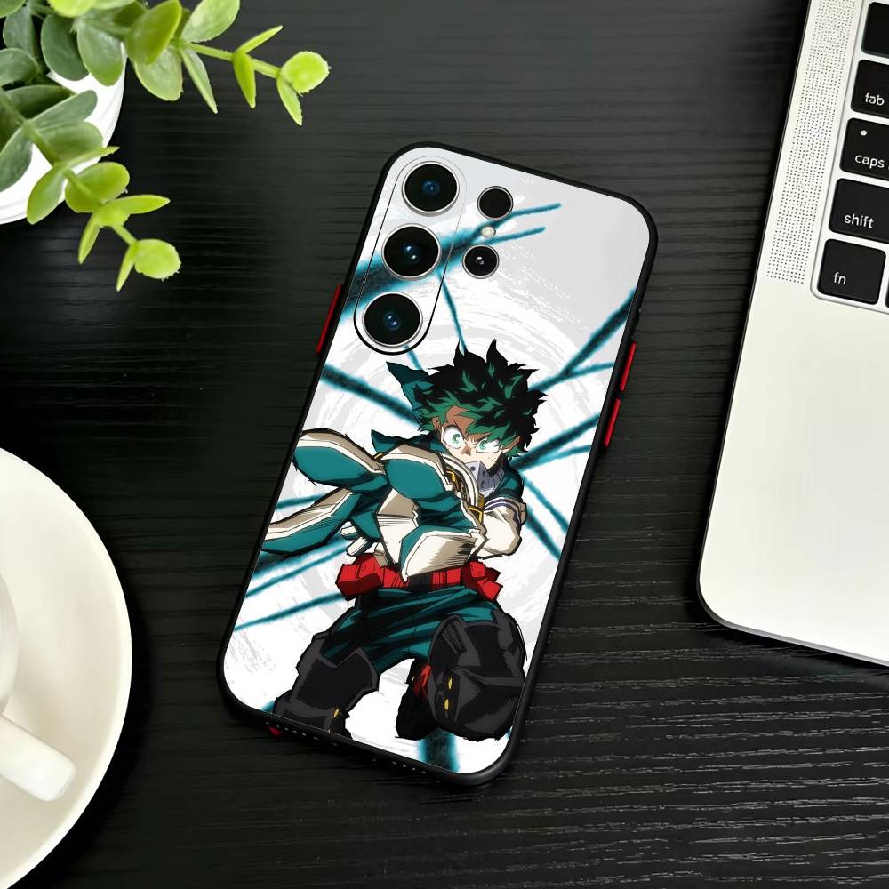 Katsuki Bakugo p-Hero Academia Phone Case For Samsung S26,S25,S24,S23,S22,S21,S20,Plus,Fe,Lite,Others Black Cover