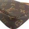 LOUIS VUITTON Pochette Accessoires M51980 Pouch Brown Women used