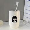 Stainless Steel Mold-Proof Mouthwash and Toothbrush Cup for Men, Women, and Kids – Durable, Drop-Proof Design for Couples and Families