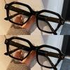 1/2pcs Retro Oversized Anti Blue Light Computer Glasses Frame Women Men Trendy Fashion Eyeglasses Classic Spectacles Ouclos