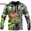 Fashion Deer Hunting Camo Hoodie Cool Slim Jacket Costume Coat 3d Sweatshirts Animal Men Women Casual Christmas Hoodie Tops