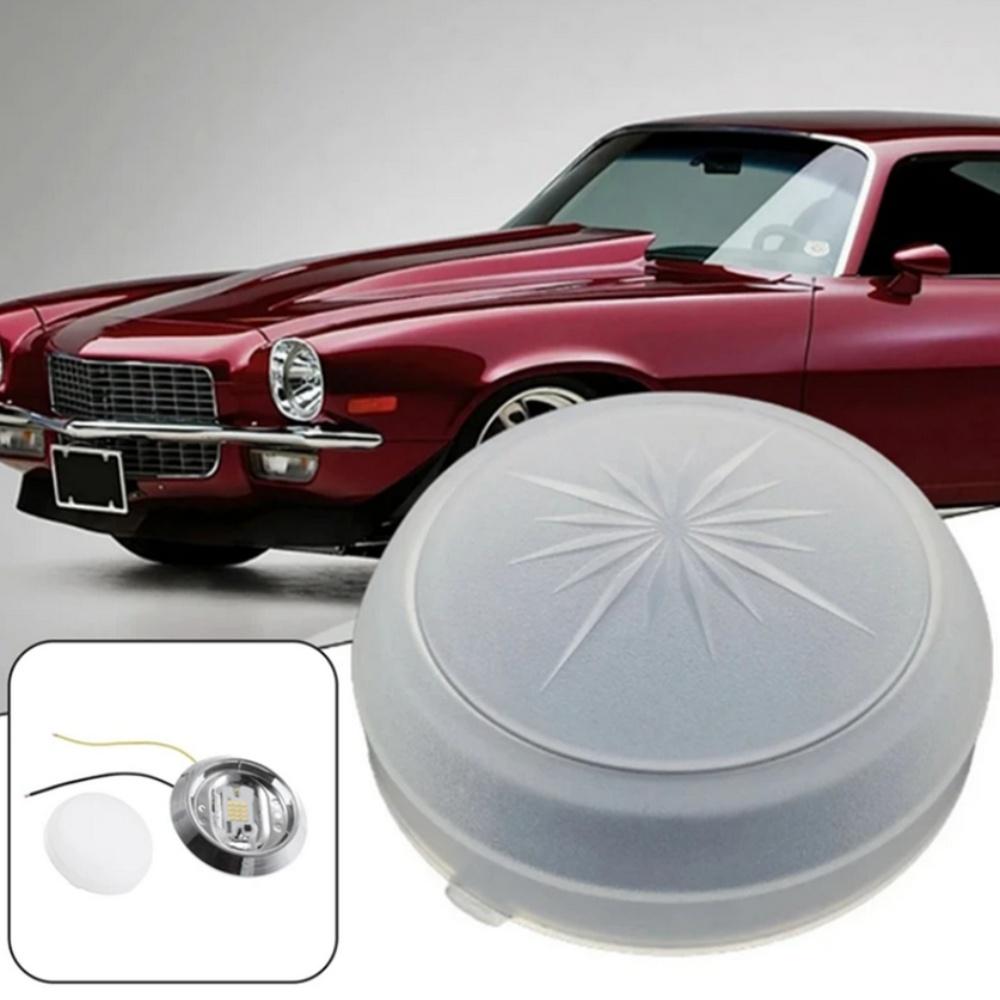 Car Interior LED Roof Light Base & Lens For Chevrolet Camaro Monte Carlo 1971-81