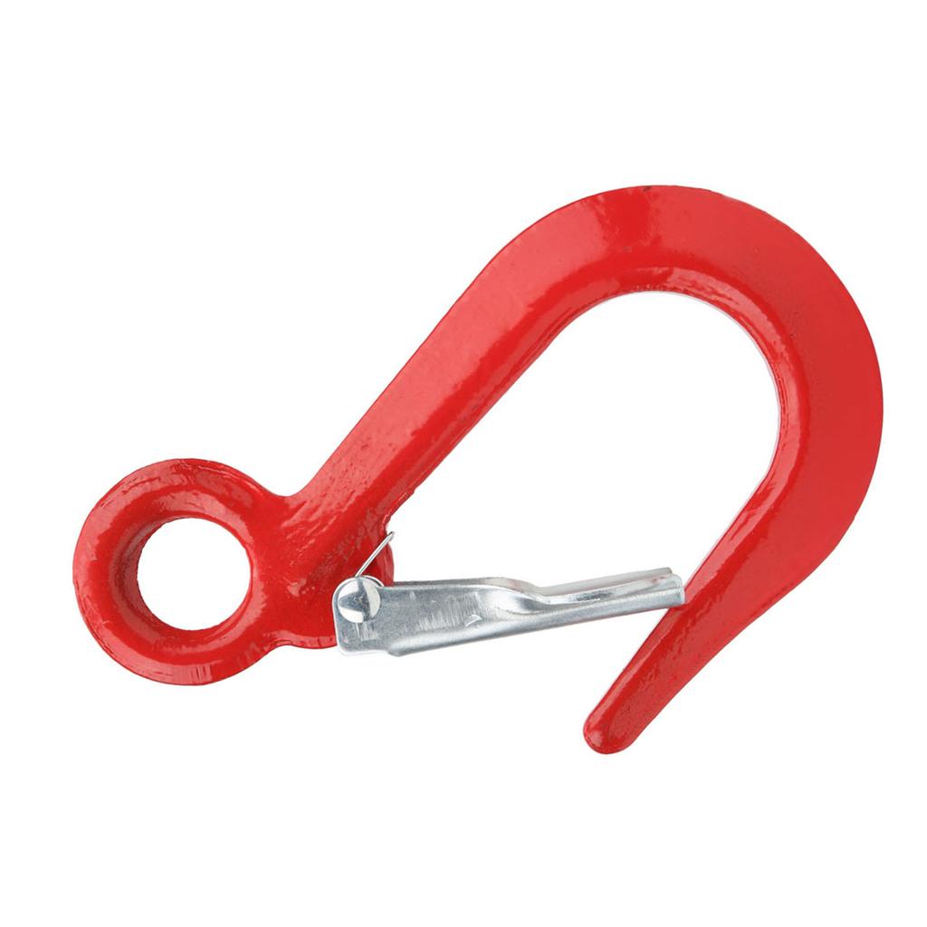 5000Lbs Lifting Hook with Latch Alloy Steel Crane Hoist Rigging Hook for Ship Construction