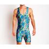 Mens Wrestling Suit One-piece Swimsuit Fitness Gym Workout Clothes Lightweight Breathable Weightlifting Training
