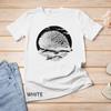 Cute Unique Bookworm Reading Hedgehog Tee Hedgehog Gift Unisex T-shirt