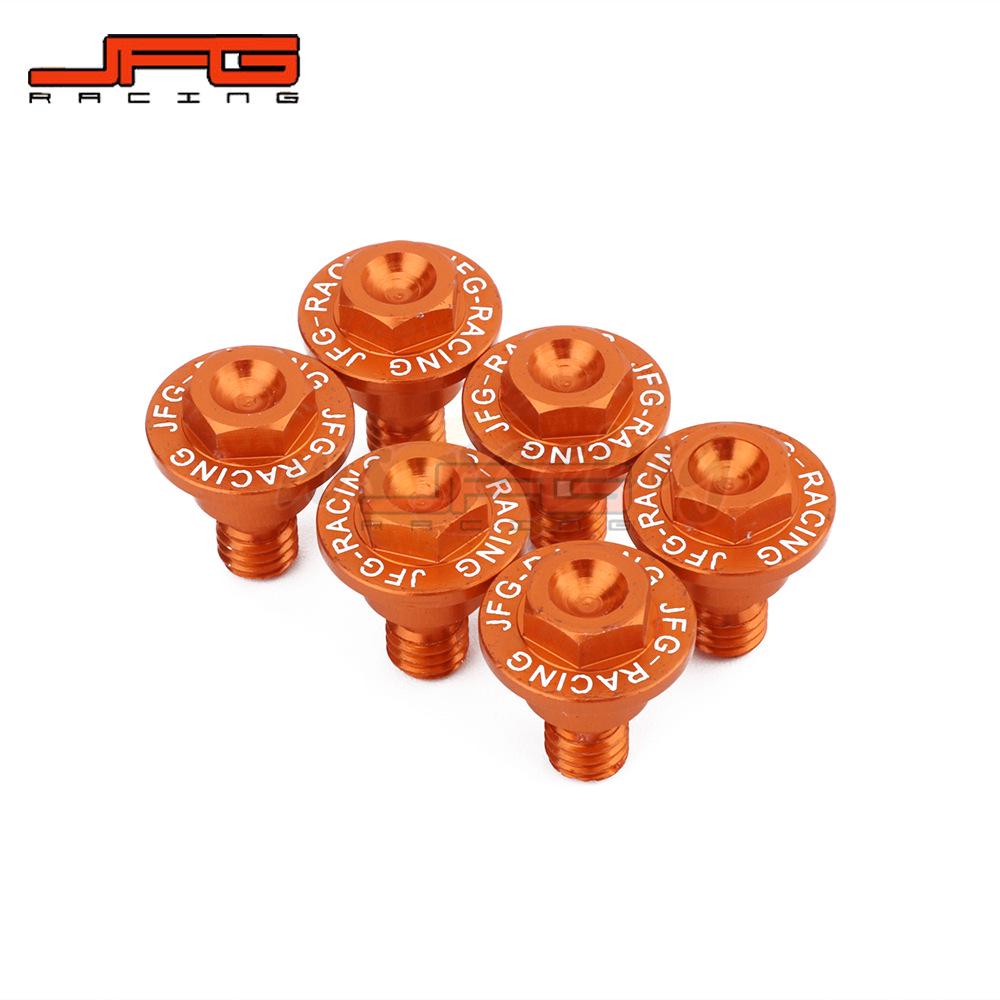 Šrouby blatníku motocyklu FREERIDE 250F/350 - Oranžové