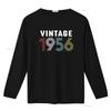 Vintage  T Shirt th Birthday gift for her or him vintage Washed Soft Versatile homme Comfortable Stylish fashion