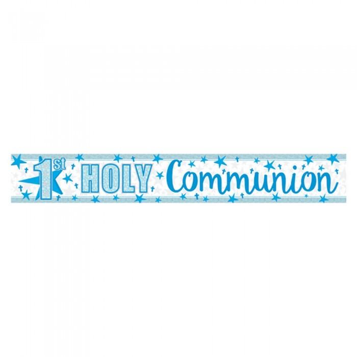 Amscan 1st Holy Communion Holographic Foil Banner