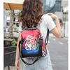 Backpack Women's Ethnic Style Printed Single Shoulder Crossbody Bag Simple and Lightweight Travel Backpack
