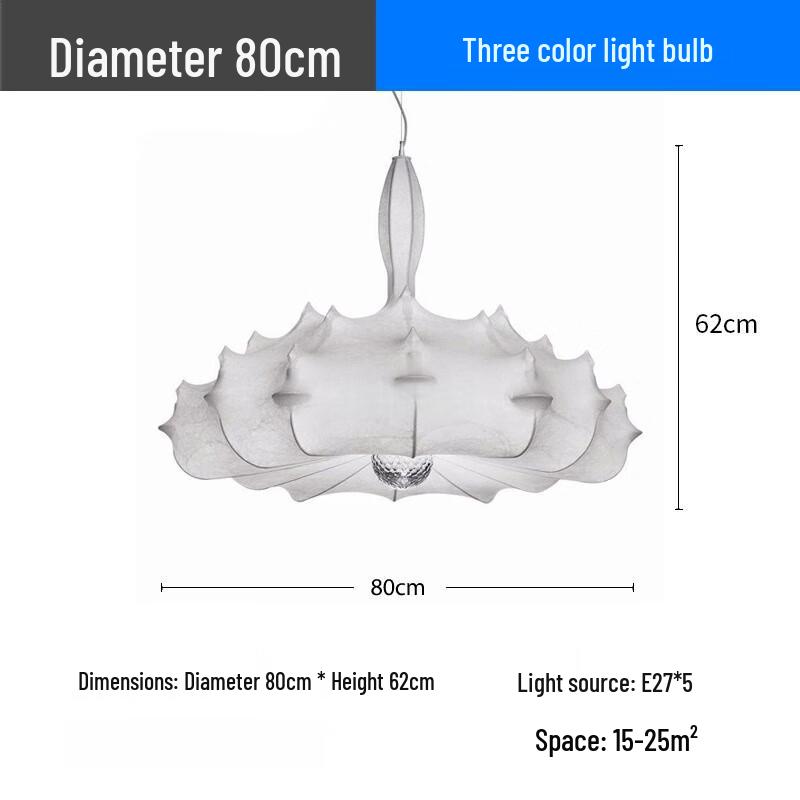 Liangtu Milky White Decorative Pendant Light