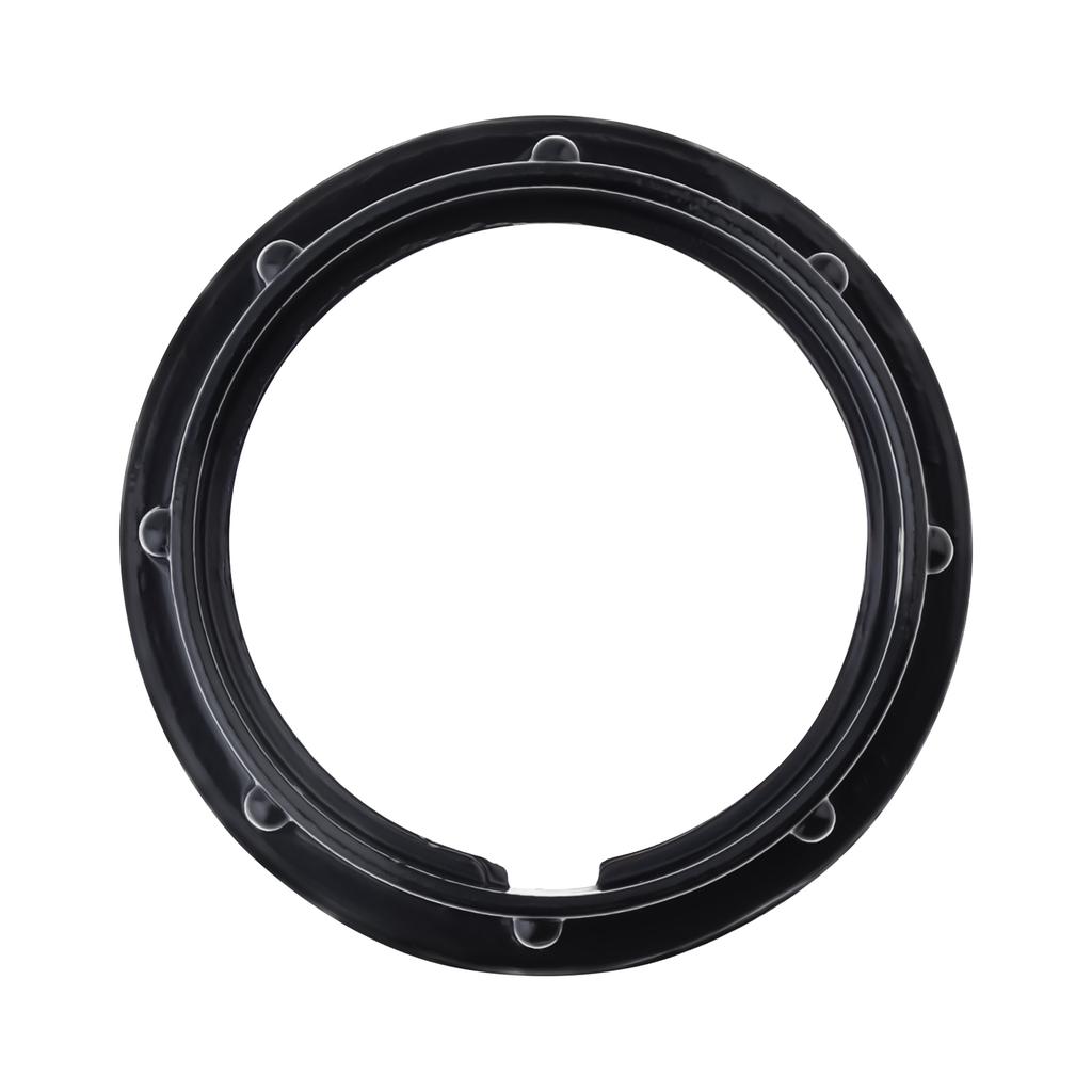 Light Socket Shade Circle Aluminum Threaded Socket Collar for Medium Base E26 Sockets, Retainer Parts for Light Fixture