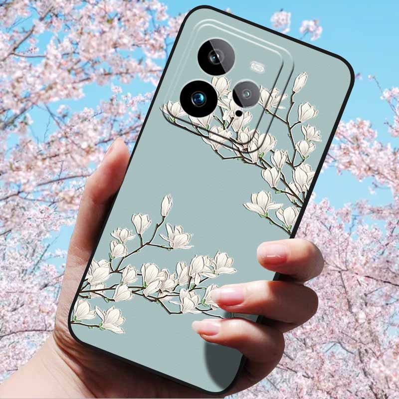 For Realme GT 7 Pro 5G 6.78"Case 3D Relief Soft Silicone Cover Retro Embossed for Realme GT 7 Pro Phone 3D Soft Protection Case