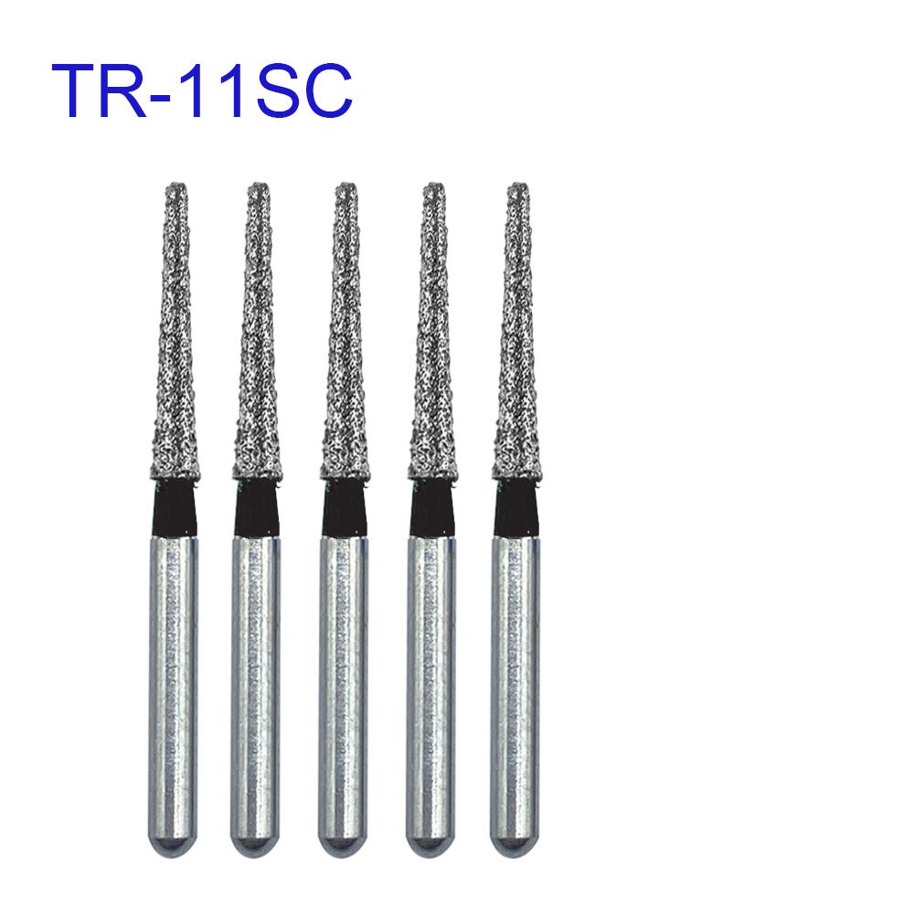 5Pcs/Pack, Jnsur Dental Diamond Burs Dental Drills For High Speed Handpiece Fg Dia 1.6Mm Dental Lab Technican Dentistry Material