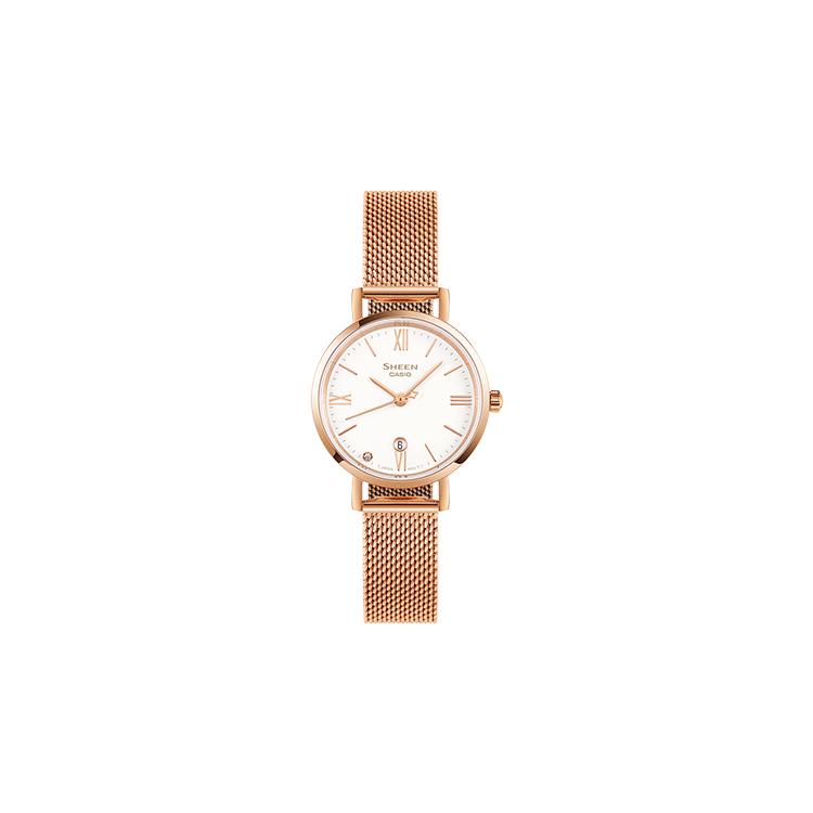 Casio Women's SHEEN White Watch SHE-4540CGM-4AUPR