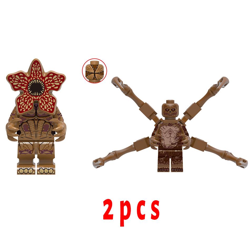 Stranger Hrůzostrašná Květina Požírající Lidi Eleven Modelová Figurka Stavebnice Kostky Hračky Pro Děti dárek k narozeninám