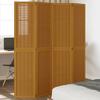VidaXL Room Divider 4 Panels, Room Separator, Privacy Screen, Folding Screen Bedroom Living Room, Brown Wood 358818