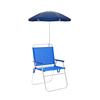 Beach Parasol - MARBUENO - Blue - Nylon - Steel - UV Protection