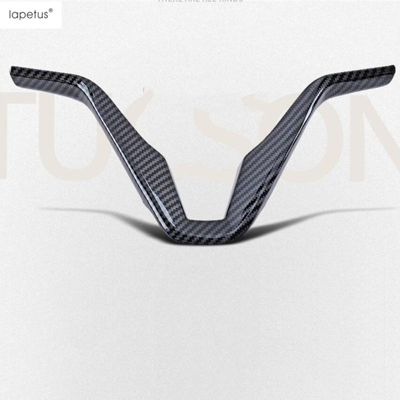 ABS Steering Wheel Botton Frame Decoration Cover Trim For Hyundai Tucson 2016 -  Matte / Carbon Fiber Interior Accessories