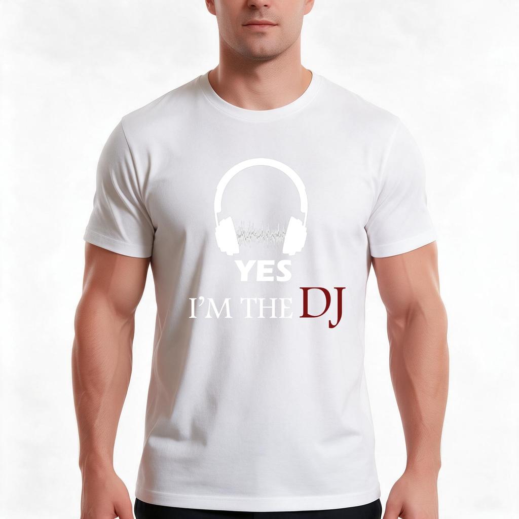 Personalized Gift For Dj Music Dj Disc Jockey Gift Dj Gift For Your Boyfriend Tshirt Summer Casual Cotton Tee 100 Cotton
