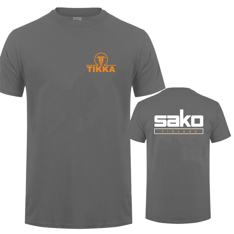 Tikka By Sako Finnland Schusswaffen T-Shirts Tees Lässige Kurzarm Baumwolle Unisex T-Shirt Lh252
