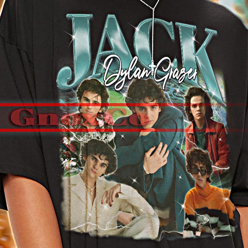 JACK DYLAN GRAZER Hemd, Jack Dylan Grazer T-Shirt, Jack Grazer T-Shirts, Dylan Grazer Retro 90er Pullover, Jack Dylan Merch Geschenk #saf
