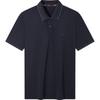 SEVEN Men's Silk Blend Jacquard Polo Shirt