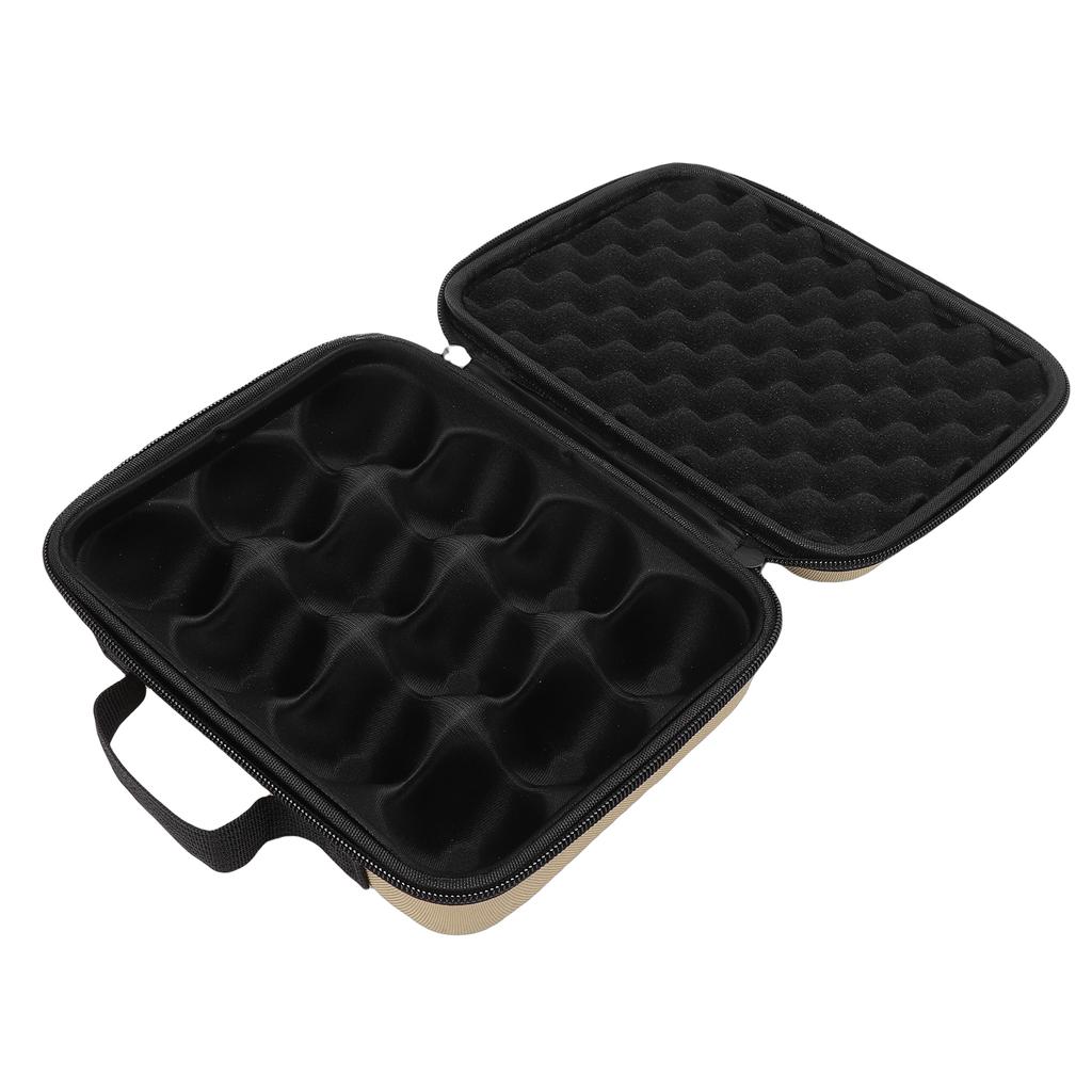 12 Grid Outdoor Egg Container Portable Shockproof Egg Carrier with Carry Handle for Party Picnic Travel