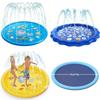 PVC Letter Dolphin Sprinkler Pad for Kids & Pets - Outdoor Water Play Mat