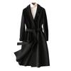 Double-sided cashmere coat women's medium and long autumn and winter new knee-slim and thin wool coat