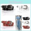 Chic Retro Women's Belt Unique Design Fashionable Casual Pu Leather For Everyday Style