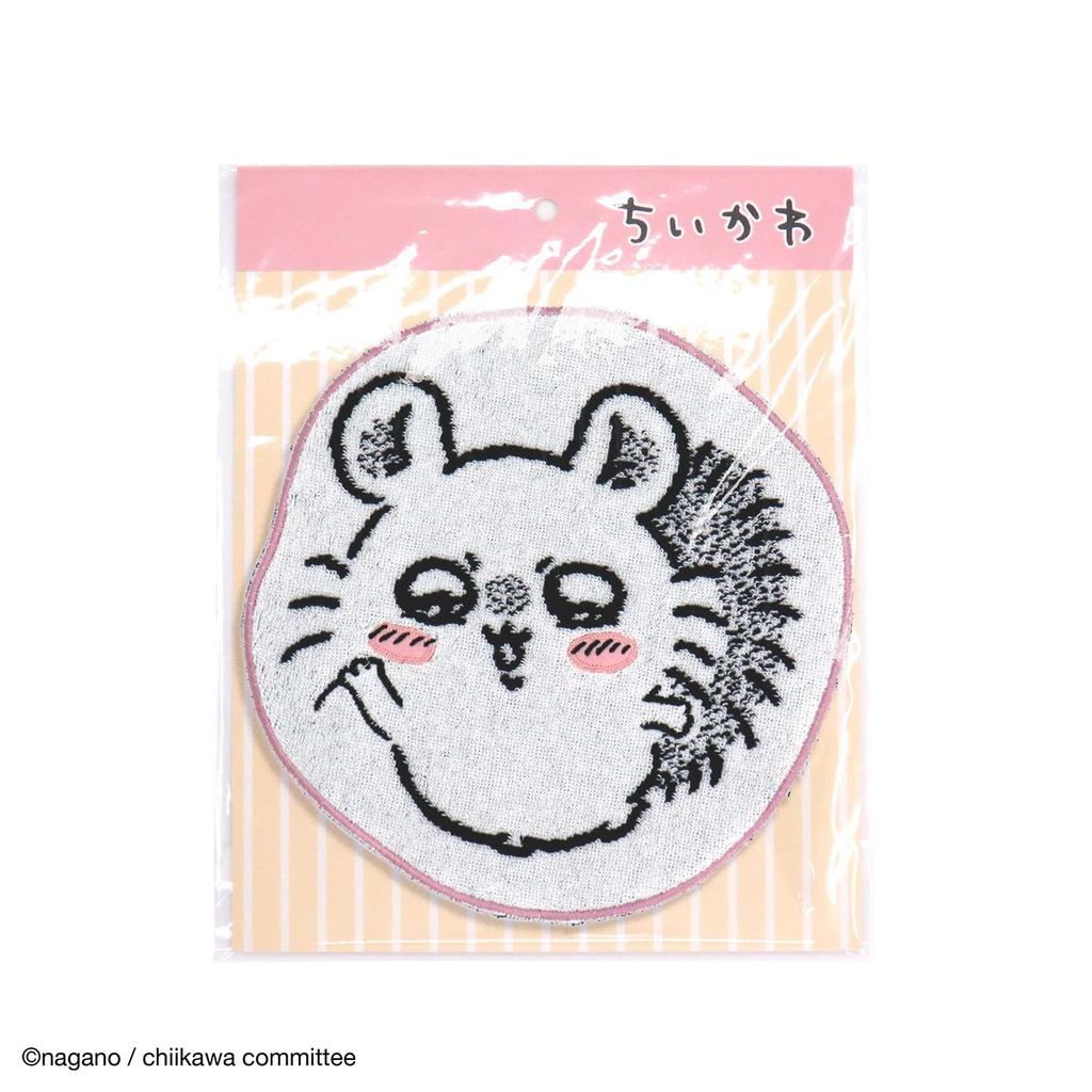 Chiikawa Die Cut Towel Handkerchief Purple Flying Squirrel Die Cut In Package Cute 41-1200120 Approx. 21.5 X 22 Cm