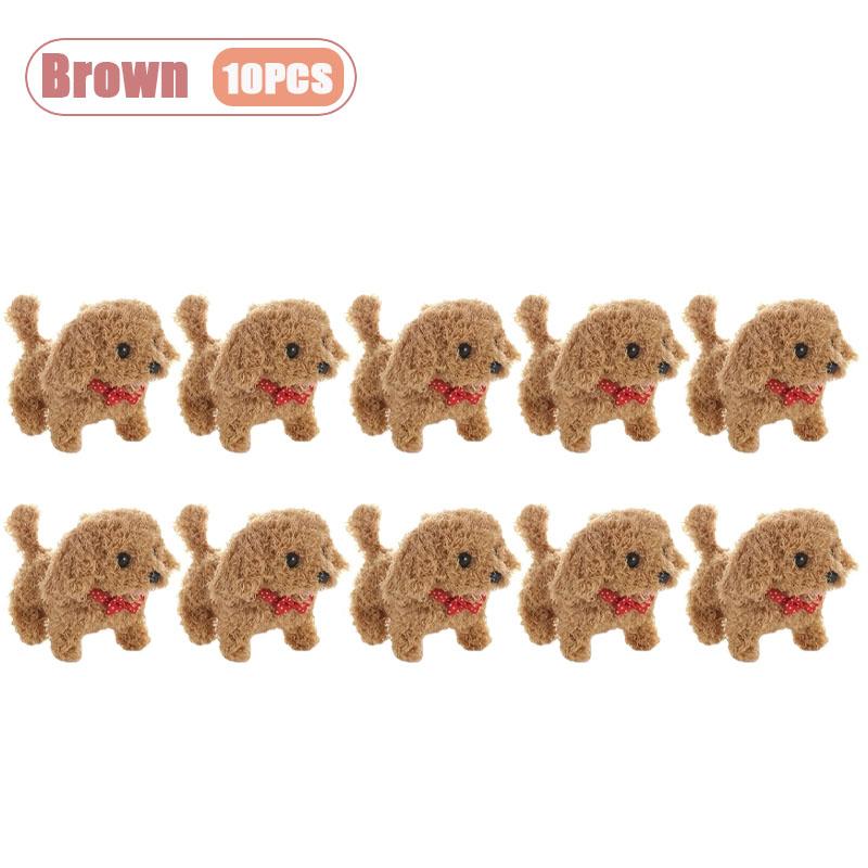 Realistic Robotic Dog Toy Interactive Plush Puppy with Barking Walking Sounds Like A Real Pet Smart Stuffed Animal Gift