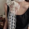 Korean Polka Dot Multifunctional Scarf Tie Hairband Accessory