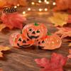 Pumpkin Head Toy 1/2/3Pcs Halloween Stress Ball, Anxiety Relief Spooky Healing Ball Toy, Stretchy Glitter Orange Sensory Small Reliever