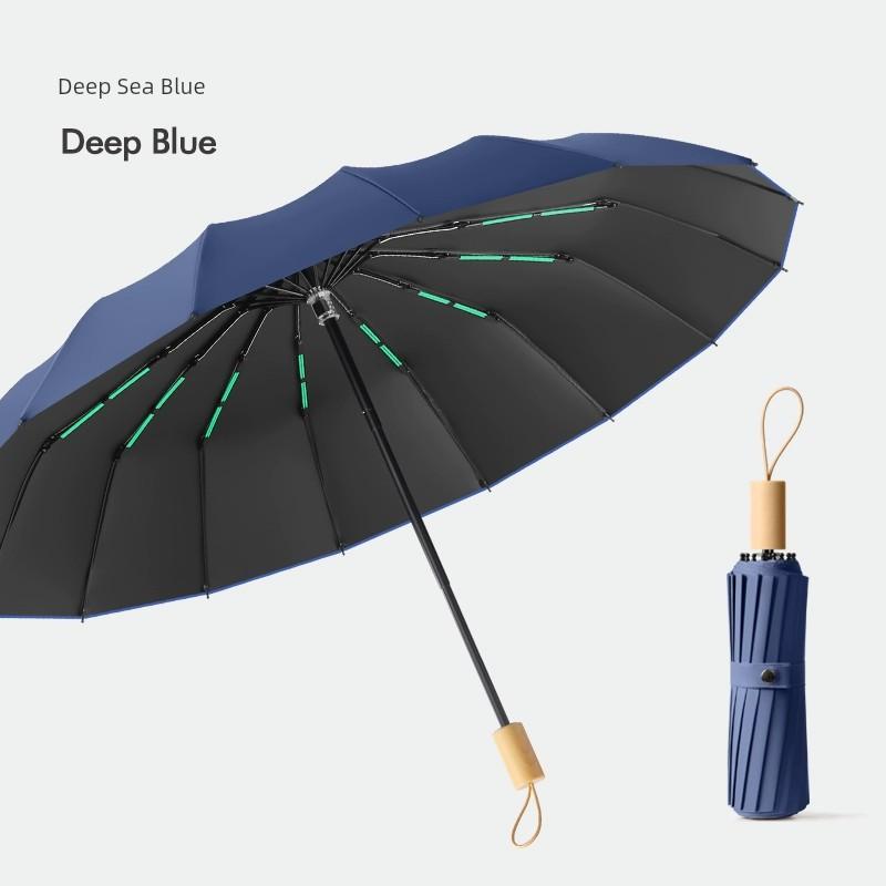 Umbrella with Enlarged Size, Thickened and Reinforced, Dual-Use for Sun and Rain, Sun Protection, Uv Protection, Sunshade Umbrella for Men and Women