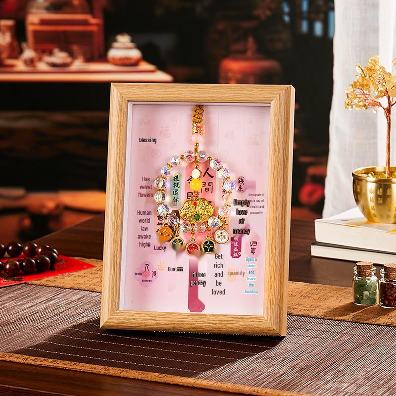 Exquisite Thangka Display Table: Perfect Souvenir for Nail Salon Openings and Cultural Gifts