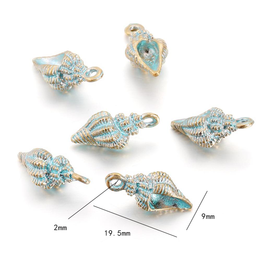 10 sztuk/partia słodkie kreskówki niebieskie breloki ocean gwiazda wisiorek urok rzemiosło dla naszyjnik bransoletka DIY biżuteria akcesoria do tworzenia