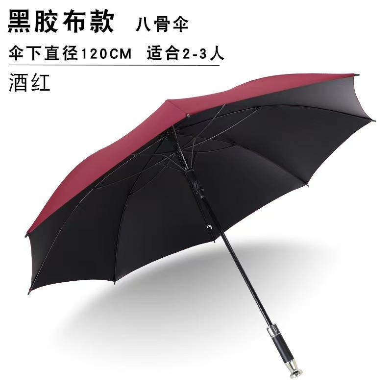8 bone uv automatic advertising umbrella custom unisex vinyl sunscreen weather and rain advertising umbrella wholesale can be printed LG