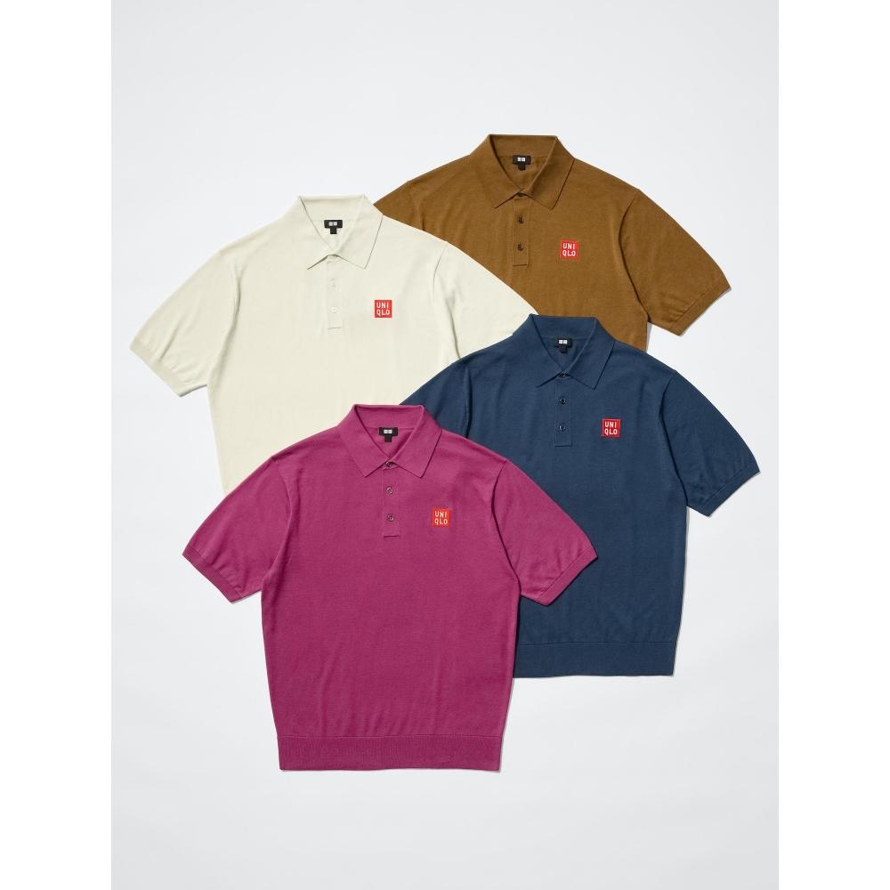 Uniqlo Japan Washable Knit Polo Sweater By  Adam Scott