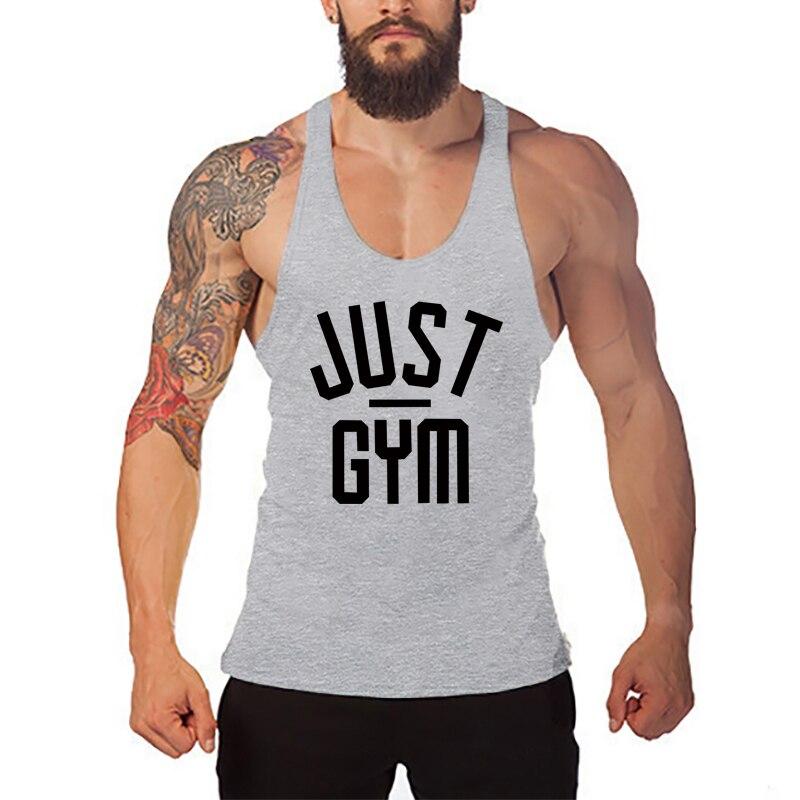 Do The Work New Brand Summer Bodybuilding Fitness Gym Sports Workout Letter Printed Mens Fashion Casual Breathable Cool Vest