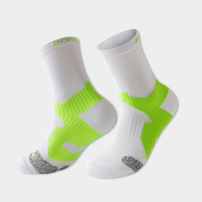Men s Thick Terry Outdoor Hiking & Marathon Socks, Mid-Calf Sports Performance Socks M (36-40)