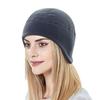 Warme Beanie Mütze Slouchy Sportmützen Winter Ohrenwärmer Reitmütze für Männer Frauen