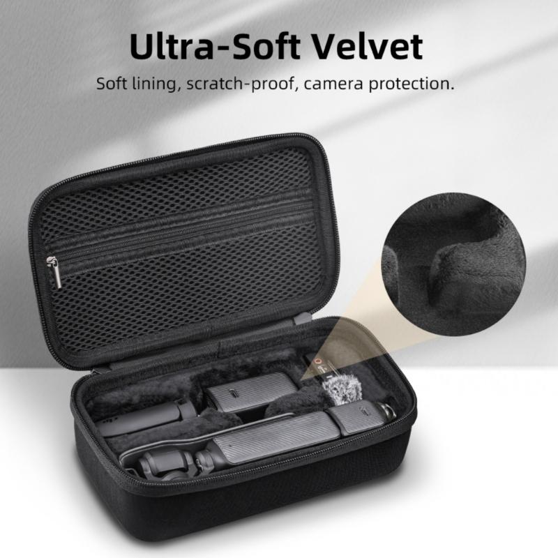 Camera Carrying Case Mini Protective Bag Shockproof Anti-scratch with Mesh Pocket for Pocket 3 Camera