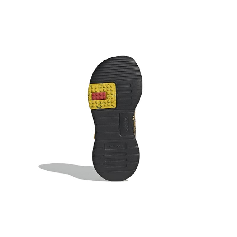 LEGO x Adidas Racer Tr Shoes J Abrasion Resistant Low top Kids' Running Shoes Black Yellow Kids' Sneakers GW4002