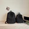 Schoolbag Corduroy Small Backpack Women's New Japanese School Bag of the Season Casual Simple Versatile Travel Shopping Soft Girl Backpack