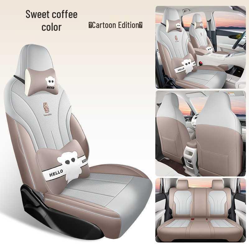 Suitable for 25 Star Wish models: Youth Dream Freedom Exploration Four Seasons Leather Seat Covers for Five-Seater Vehicles.