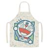 Doraemon Cartoon Cute Apron for Home Kitchen, Supermarket, Catering, Milk Tea Shop Workwear